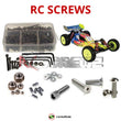 J-M SUPPLIES RC Parts Store - RCScrewZ Metric Stainless Steel Screw Kit los024m for Losi XXX-CR Competition Ready 1/10 Electric 2WD Off-Road Buggy (Metric Conversion) (LOSA0032) | SET