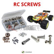 J-M SUPPLIES RC Parts Store - RCScrewZ Metric Stainless Steel Screw Kit los026m for Team Losi Muggy RTR/Pro 1/8 Nitro 4WD Monster Truck Truggy (Metric Conversion) (LOSB0018) | SET