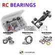 J-M SUPPLIES - RCScrewZ Rubber Shielded Bearing Kit 3rac005r for 3 Racing Sakura FGX RC Car | SET - 