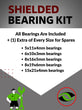 Upgrade Your RC Car with Rubber Shielded Bearings For Arrma RC - RCScrewZ | RC Car Upgrades - High Performance Upgrade | Durable & Reliable - by J-M SUPPLIES
