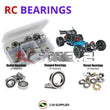 J-M SUPPLIES RC Parts Store - RCScrewZ Rubber Shielded Bearing Kit arrm001r for ARRMA Raider BLX Desert Buggy 1/10 Electric 2WD Off-Road Buggy (AR102662, 102662) | SET