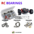 J-M SUPPLIES RC Parts Store - RCScrewZ Rubber Shielded Bearing Kit arrm014r for ARRMA Fazon 6S BLX 1/8 Electric 4WD Brushless Monster Truck (AR106020, 106020) | PRO