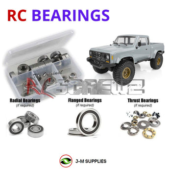 J-M SUPPLIES RC Parts Store - RCScrewZ Rubber Shielded Bearing Kit asc101r for Team Associated Element RC Enduro Trail Truck Builder's Kit 1/10 Electric 4WD Off-Road Rock Crawler (#40102) | UPG