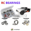 J-M SUPPLIES RC Parts Store - RCScrewZ Rubber Shielded Bearing Kit asc117r for Team Associated Pro2 SC10 RTR 1/10 Electric 2WD Off-Road Short Course Truck (#70020, #70021) | SET