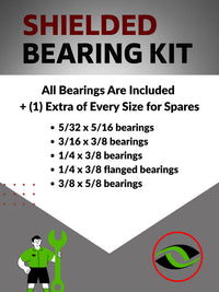 Upgrade Your RC Car with Metal Shielded Bearings for Associated RC10 4WD 6040 | asc153b - High Performance Upgrade | Durable & Reliable - by J-M SUPPLIES
