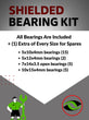 Upgrade Your RC Car with Rubber Shielded Bearings for Associated Enduro Kit 3 | asc155r - High Performance Upgrade | Durable & Reliable - by J-M SUPPLIES