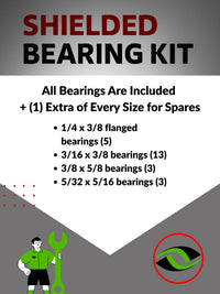Upgrade Your RC Car with Metal Shielded Bearings for Associated RC10 FT 6049 | asc183b - High Performance Upgrade | Durable & Reliable - by J-M SUPPLIES
