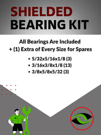 Upgrade Your RC Car with Rubber Shielded Bearings for Associated RC10T3 T3 7003 | ass004r - High Performance Upgrade | Durable & Reliable - by J-M SUPPLIES