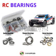 J-M SUPPLIES RC Parts Store - RCScrewZ Rubber Shielded Bearing Kit ass043r for Team Associated SC10 4x4 Team Kit 1/10 Electric 4WD Off-Road Short Course Truck (#7027) | UPG