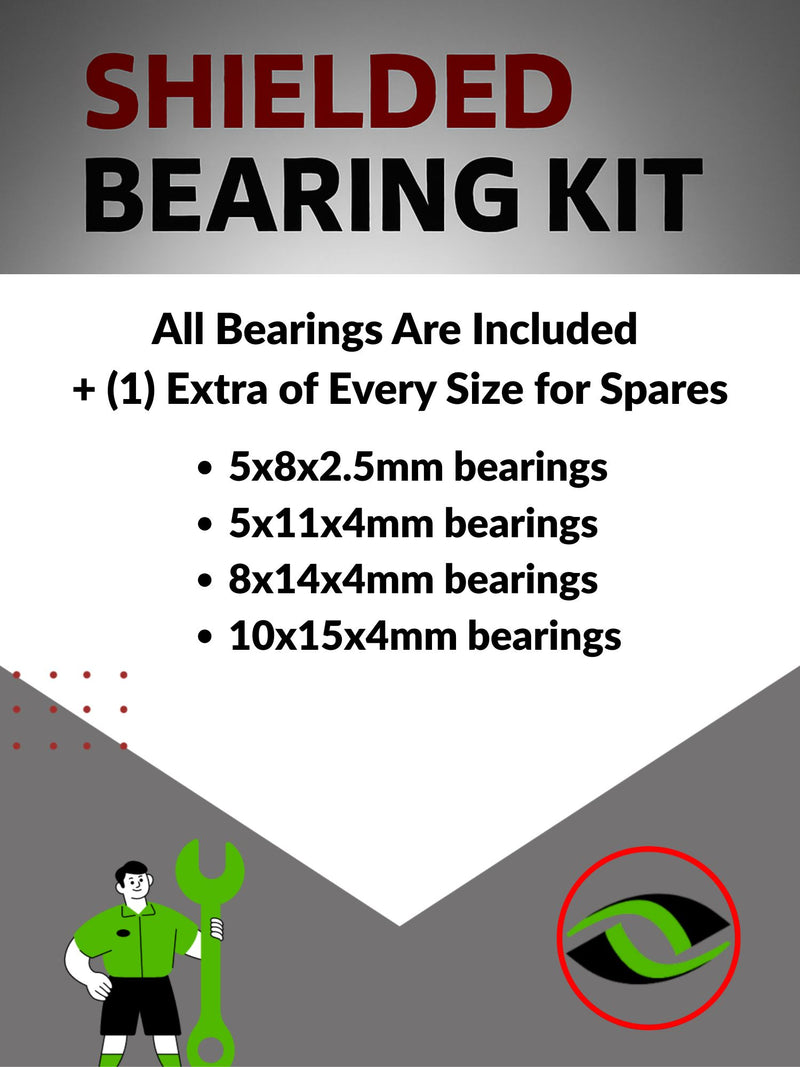 Upgrade Your RC Car with Rubber Shielded Bearings for Associated Apex FR-S RTR | ass064r - High Performance Upgrade | Durable & Reliable - by J-M SUPPLIES