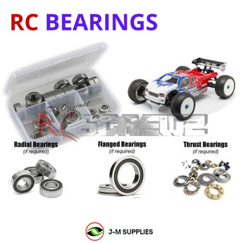 RCScrewZ Rubber Shielded Bearing Kit ass075r for Associated RC8 T3e Team (#80918) | RCX