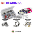 J-M SUPPLIES - RCScrewZ Rubber Shielded Bearing Kit ass078r for Associated TC7.1 Onroad RC Car | UPG - 