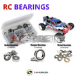 J-M SUPPLIES RC Parts Store - RCScrewZ Rubber Shielded Bearing Kit ass093r for Team Associated RC10T4.3 RTR 1/10 Electric 2WD Off-Road Stadium Truck (#7058) | UPG