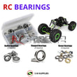 J-M SUPPLIES RC Parts Store - RCScrewZ Rubber Shielded Bearing Kit axi001r for Axial Racing AX10 Scorpion RTC 1/10 Electric 4WD Ready-to-Crawl Rock Crawler (#90011 / AX90011 / AXI90011) | RCX