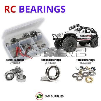 J-M SUPPLIES RC Parts Store - RCScrewZ Rubber Shielded Bearing Kit axi020r for Axial Racing SCX10 2012 Jeep Wrangler Unlimited C/R Edition 1/10 Electric 4WD RTR Rock Crawler (#90035 / AX90035 / AXI90035) | RCX