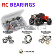 J-M SUPPLIES RC Parts Store - RCScrewZ Rubber Shielded Bearing Kit cen028r for CEN Racing Colossus XT 1/7th RC Car | PRO