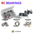 J-M SUPPLIES - RCScrewZ Rubber Shielded Bearing Kit cus013r for Custom Works Dominator #0941 RC Car | RCX - 