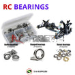 J-M SUPPLIES RC Parts Store - RCScrewZ Rubber Shielded Bearing Kit durg002r for Team Durango DEX410R RC Car | RCX