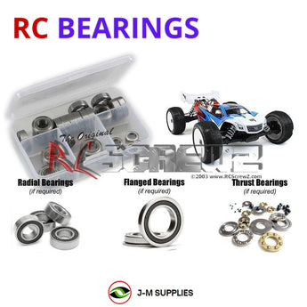 J-M SUPPLIES RC Parts Store - RCScrewZ Rubber Shielded Bearing Kit durg013r for Team Durango DEX408T RC Car | RCX