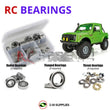 J-M SUPPLIES RC Parts Store - RCScrewZ Rubber Shielded Bearing Kit ele003r for Element RC Enduro Bushido 4x4 40125 RC Car | RCX