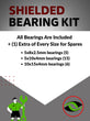 Upgrade Your RC Car with Rubber Shielded Bearings For FTX RACING - RCScrewZ | RC Car Upgrades - High Performance Upgrade | Durable & Reliable - by J-M SUPPLIES