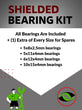 Upgrade Your RC Car with Metal Shielded Bearings For Gmade - RCScrewZ | RC Car Upgrades - High Performance Upgrade | Durable & Reliable - by J-M SUPPLIES