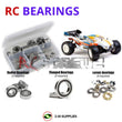 J-M SUPPLIES RC Parts Store - RCScrewZ Rubber Shielded Bearing Kit helrc004r for Helion RC Dominus 10TR 4x4 1/10 Truggy | RCX