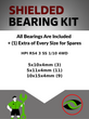 Upgrade Your RC Car with Rubber Shielded Bearings for HPI RS4 3 SS 1/10 4WD | hpi002r - High Performance Upgrade | Durable & Reliable - by J-M SUPPLIES