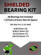 Upgrade Your RC Car with Rubber Shielded Bearings for HPI RS4 Pro 1/10 4WD | hpi013r - High Performance Upgrade | Durable & Reliable - by J-M SUPPLIES