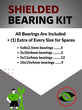 Infographic: 'Choose Wisely for Your Need for Speed' – Highlights Metal Shielded Bearings as the top choice for unbeatable on-road RC car performance - 