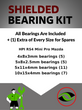 Upgrade Your RC Car with Rubber Shielded Bearings for HPI RS4 Mini Pro Mazda | hpi021r - High Performance Upgrade | Durable & Reliable - by J-M SUPPLIES