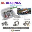 Representative image of an RCScrewZ rubber-sealed bearing kit for HPI Racing Nitro MT2 .18SS 1/10 Nitro 4WD Truck (10442); exact bearing sizes and quantities vary by RC model.
