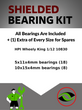 Upgrade Your RC Car with Rubber Shielded Bearings for HPI Wheely King 1/12 10830 | hpi037r - High Performance Upgrade | Durable & Reliable - by J-M SUPPLIES