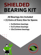Infographic: 'Choose Wisely for Your Need for Speed' – Highlights Metal Shielded Bearings as the top choice for unbeatable on-road RC car performance - 
