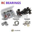 Representative image of an RCScrewZ rubber-sealed bearing kit for HPI Nitro RS4 3 Drift RTR 1/10 Nitro 4WD Drift (112587); exact bearing sizes and quantities vary by RC model.