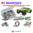 Representative image of an RCScrewZ rubber-sealed bearing kit for HPI Jumpshot SC V2 1/10 Electric 2WD Short Course Truck (160261); exact bearing sizes and quantities vary by RC model.