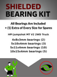 Upgrade Your RC Car with Rubber Shielded Bearings for HPI Jumpshot MT V2 2WD Truck | hpi102r - High Performance Upgrade | Durable & Reliable - by J-M SUPPLIES