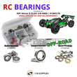 Representative image of an RCScrewZ rubber-sealed bearing kit for HPI Vorza S Buggy Flux 1/8 Elec 4WD (160179, HPI160179); exact bearing sizes and quantities vary by RC model.