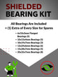 Upgrade Your RC Car with Rubber Shielded Bearings For KRAKEN - RCScrewZ | RC Car Upgrades - High Performance Upgrade | Durable & Reliable - by J-M SUPPLIES