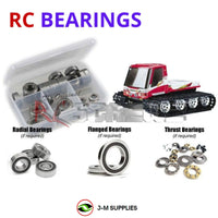 Representative image of an RCScrewZ rubber-sealed bearing kit for Kyosho Nitro Blizzard 1/12 Nitro Tracked Snow Cat (31851); exact bearing sizes and quantities vary by RC model.