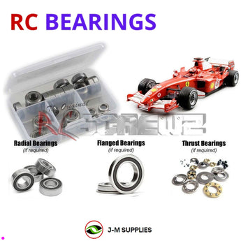 J-M SUPPLIES RC Parts Store - RCScrewZ Rubber Shielded Bearing Kit kyo045r for Kyosho Mini-Z F1 Onroad RC Car | PRO