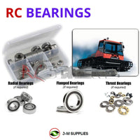 Representative image of an RCScrewZ rubber-sealed bearing kit for Kyosho Blizzard DF-300 EP 1/12 Electric Snow Vehicle (30983); exact bearing sizes and quantities vary by RC model.