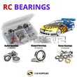 J-M SUPPLIES RC Parts Store - RCScrewZ Rubber Shielded Bearing Kit los001r for Team Losi XXX-S/GP Graphite Plus 1/10 Electric 4WD On-Road Touring Car (LOSA0251) | SET