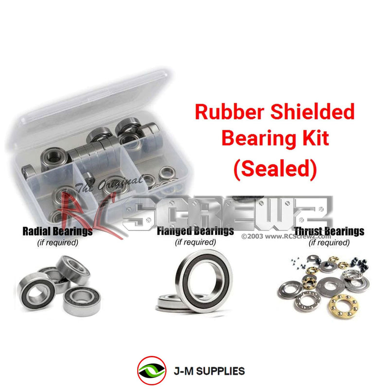 Infographic: 'Choose Wisely for Off-Road Adventuring' – Recommends Rubber Sealed Bearings for maximum protection and enhanced off-road performance in RC vehicles - 