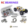 J-M SUPPLIES RC Parts Store - RCScrewZ Rubber Shielded Bearing Kit los051r for Team Losi Comp Crawler 1/10 Electric 4WD Competition Rock Crawler (LOSA0051) | SET