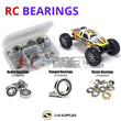 J-M SUPPLIES RC Parts Store - RCScrewZ Rubber Shielded Bearing Kit los051r for Team Losi Comp Crawler LOSA0051 | PRO