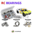 J-M SUPPLIES - RCScrewZ Rubber Shielded Bearing Kit los094r for Losi TEN-SCTE 3.0 1/10 SC Truck (#TLR03008) | SET - 