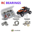 J-M SUPPLIES RC Parts Store - RCScrewZ Rubber Shielded Bearing Kit los134r for Losi RZR Rey Polaris Pro R RTR Brushless 1/10 Electric 4WD Side-by-Side UTV (LOS03029) | RCX