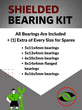 Upgrade Your RC Car with Rubber Shielded Bearings for Losi 8IGHT-XTE 4S Race Truggy | los145r - High Performance Upgrade | Durable & Reliable - by J-M SUPPLIES