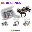 J-M SUPPLIES RC Parts Store - RCScrewZ Rubber Shielded Bearing Kit ofn045r for Ofna Jammin X2 CRT 1/8th Truggy RC Car | SET